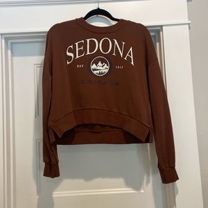 Women’s cropped Sedona sweatshirt